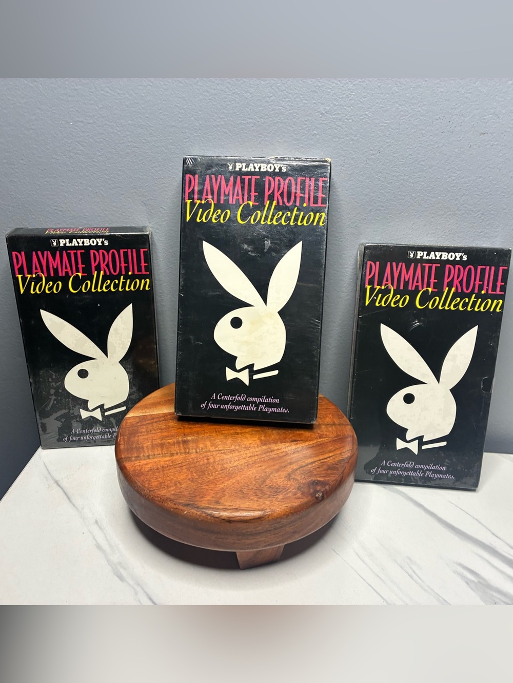 Sealed 90s Playboy Playmate Profile Video Collection VHS Lot of 3